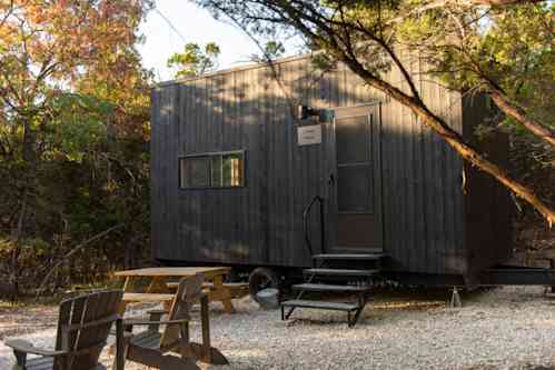 Postcard Cabins Hill Country